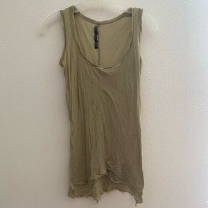 Frayed Rick Owens Tank Top